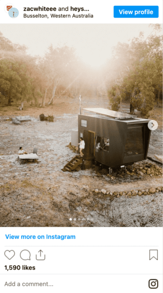 Put this on your bucket list! A couple nights off grid in a tiny house! No reception, in the middle of nowhere just kicking back with not a worry in the world!